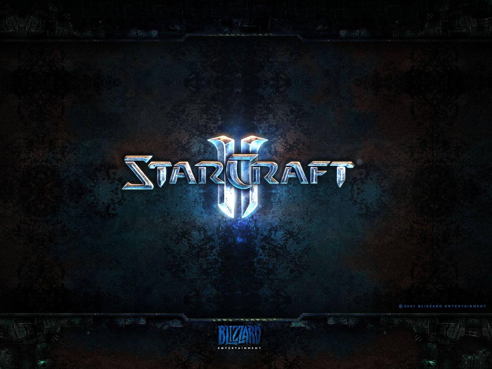 Starcraft Ii Gamer Logo Wallpaper
