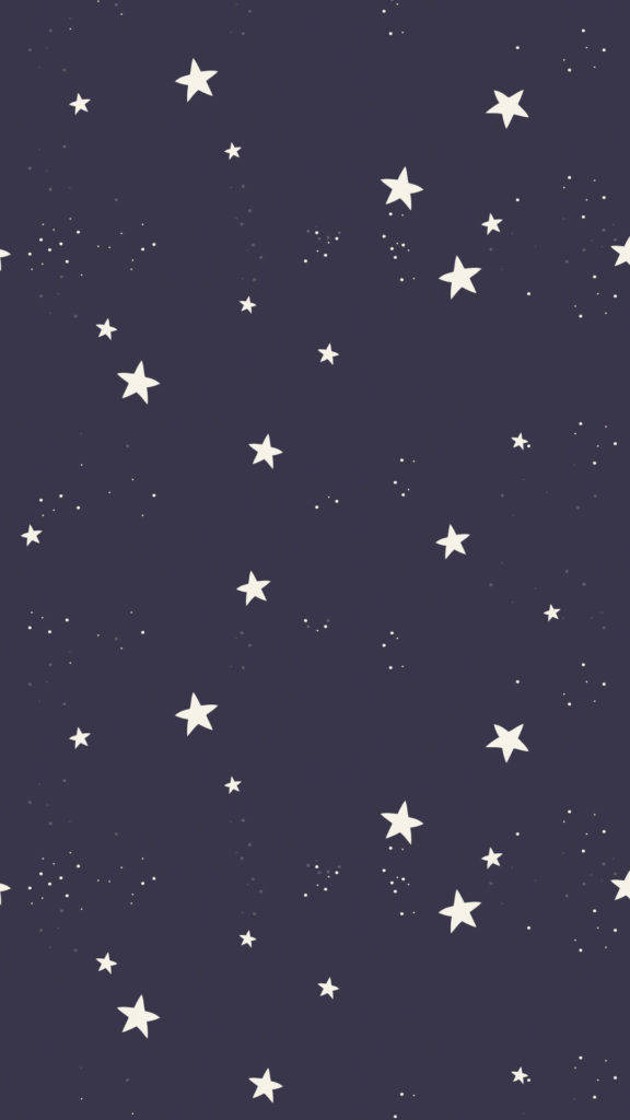 Stars Pattern Simple Phone Wallpaper