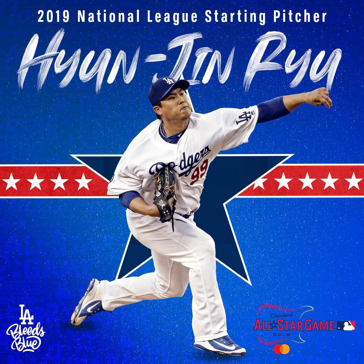 Starting Pitcher Hyun Jin Ryu Wallpaper