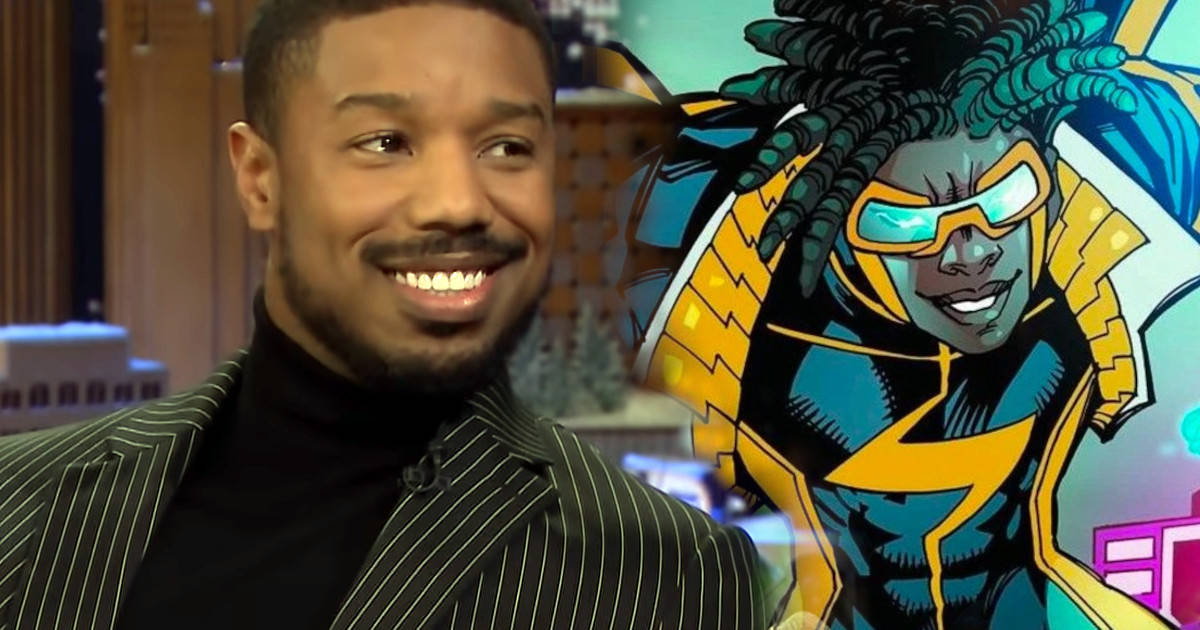 Static Shock Actor Michael B. Jordan Wallpaper