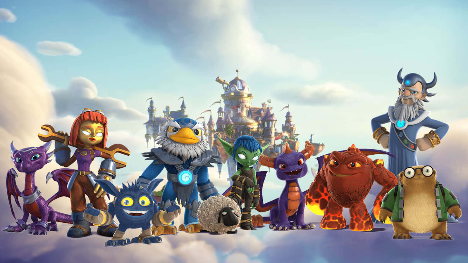 Step Inside A Skylanders Adventure Wallpaper