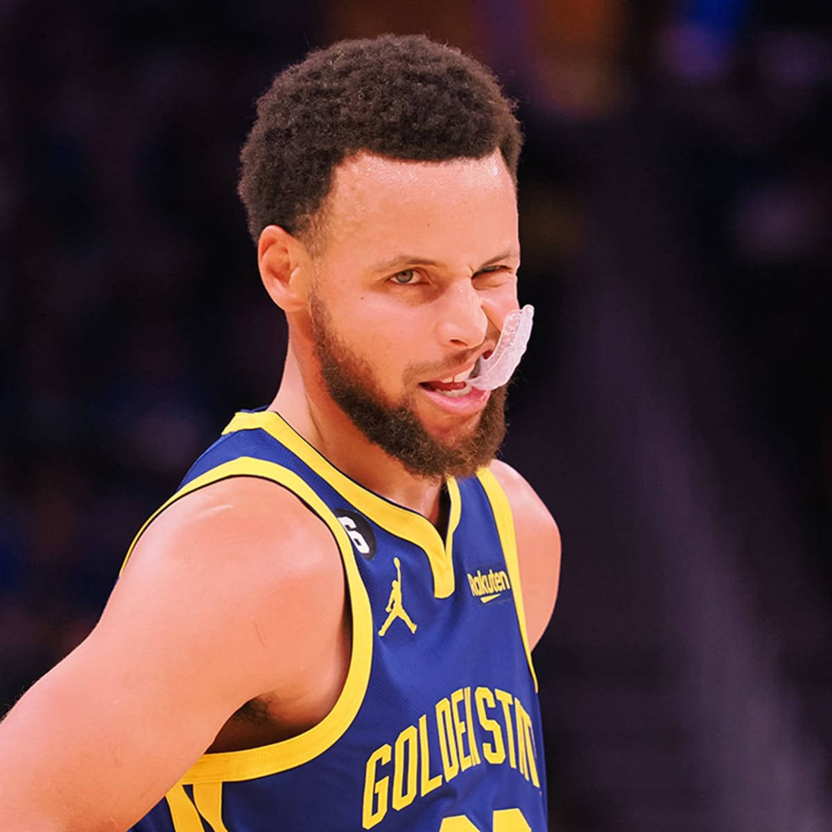Steph Curry Winking Wallpaper