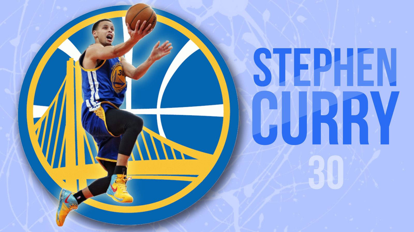 Stephen Curry In The Logo Wallpaper