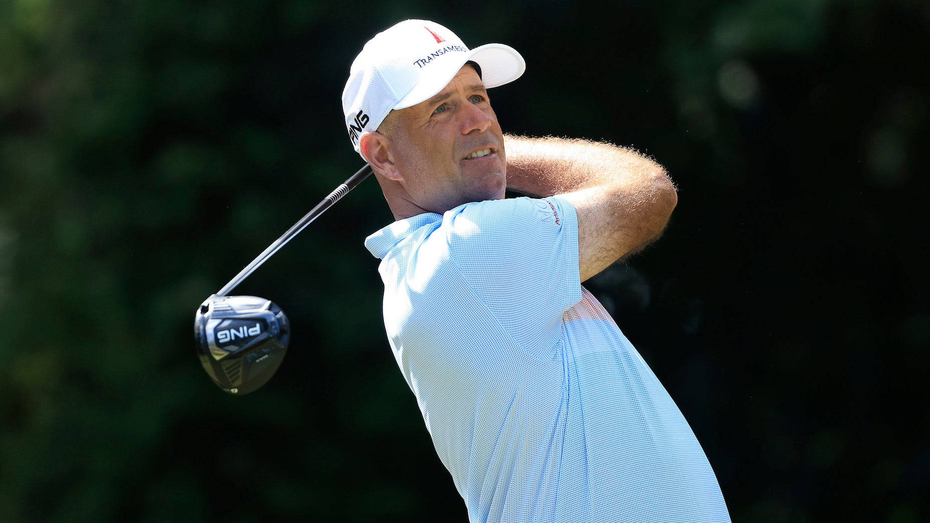 Stewart Cink Swings His Golf Club Wallpaper