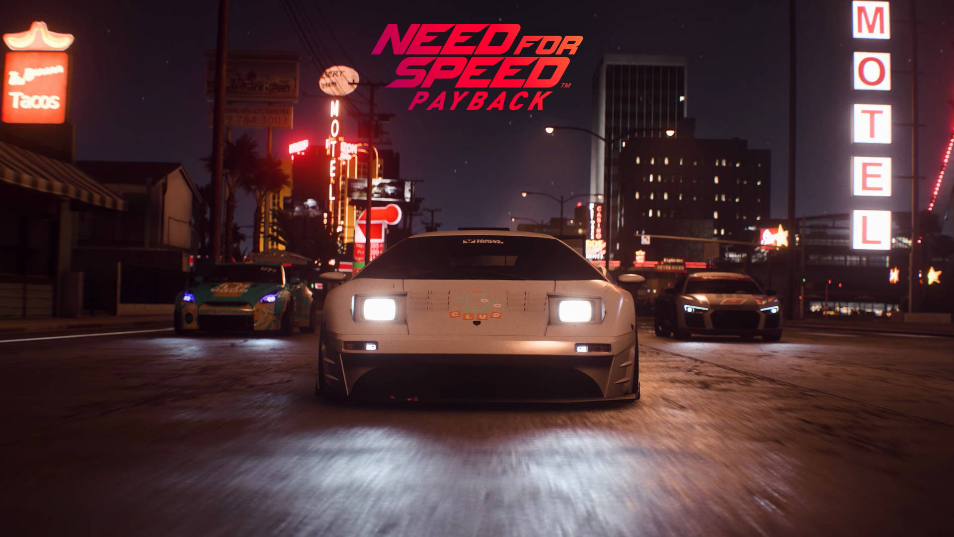 Download free Stock Image: Intense Night Race In Need For Speed Payback  Wallpaper - MrWallpaper.com