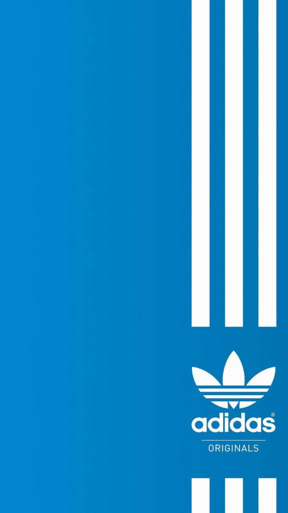 Stripes And Leaf Logo Adidas Iphone Wallpaper