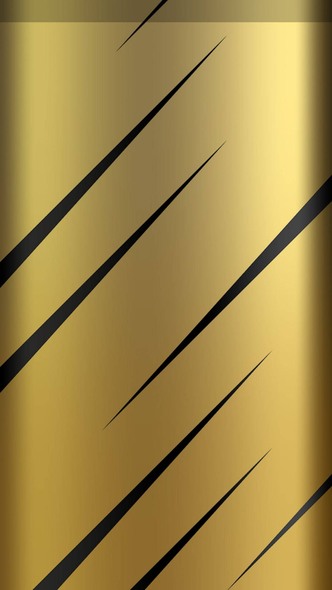 Stripes Black And Gold Iphone Wallpaper