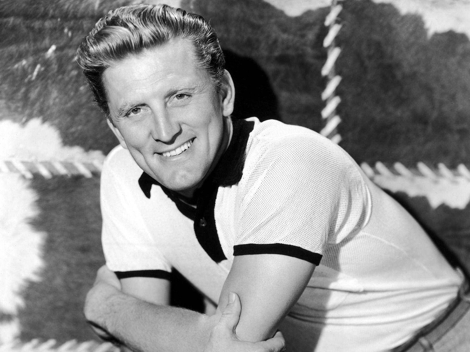 Studio Portrait Of Kirk Douglas Circa 1950 Wallpaper