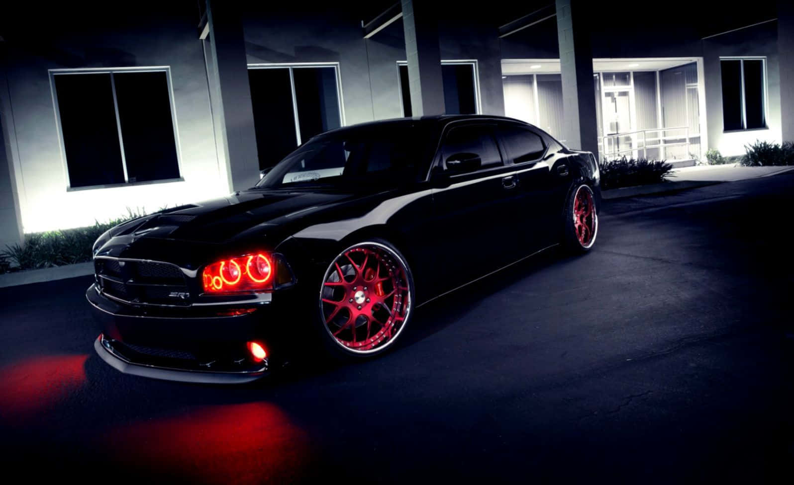 Stunning Dodge Charger On The Road Wallpaper