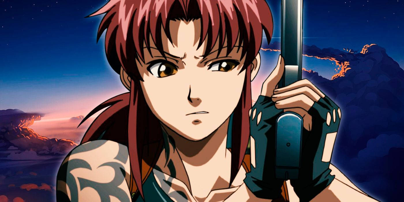 Stunning Sunset At Black Lagoon With Revy Wallpaper