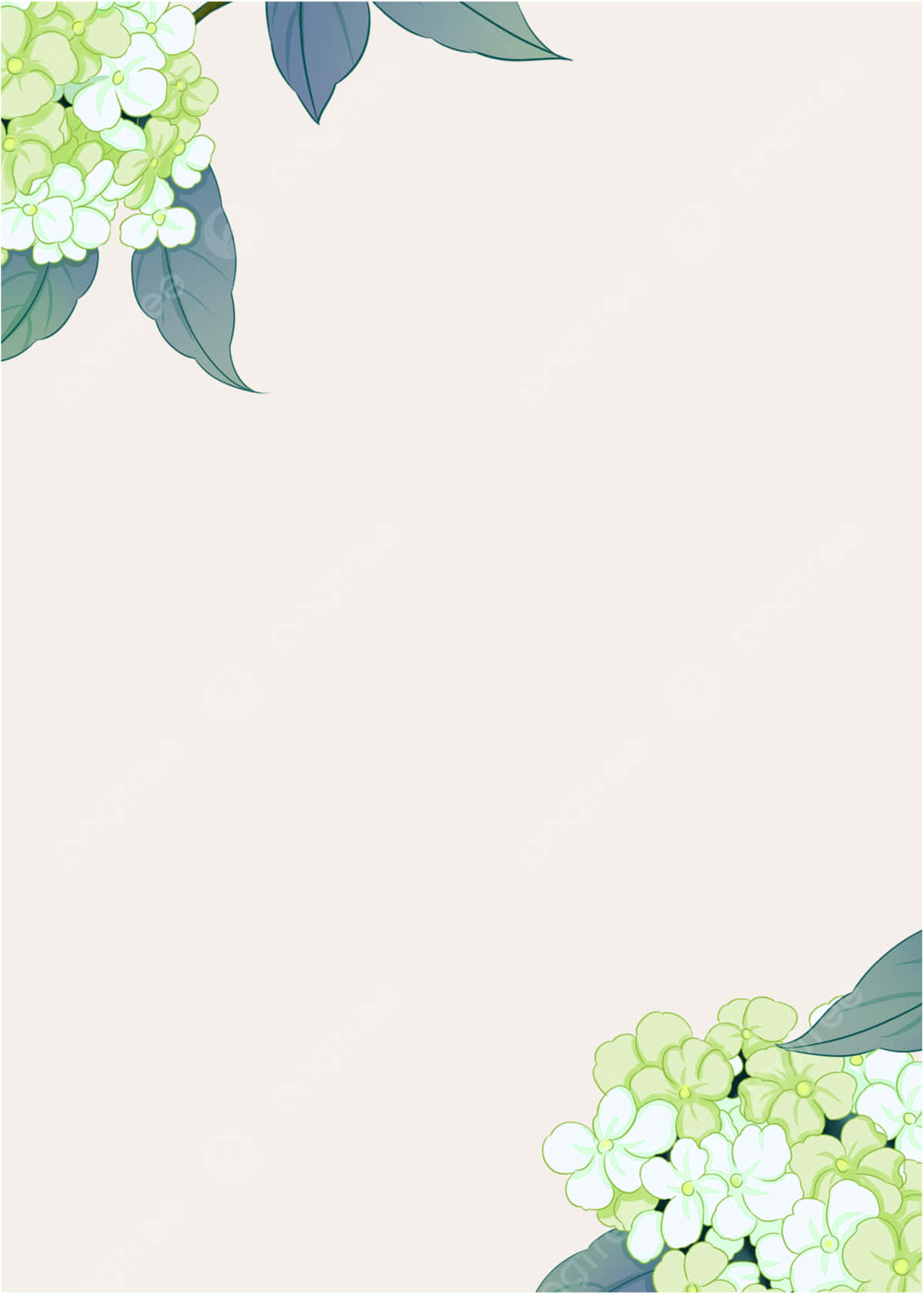 Stunning Watercolor Floral Design Wallpaper