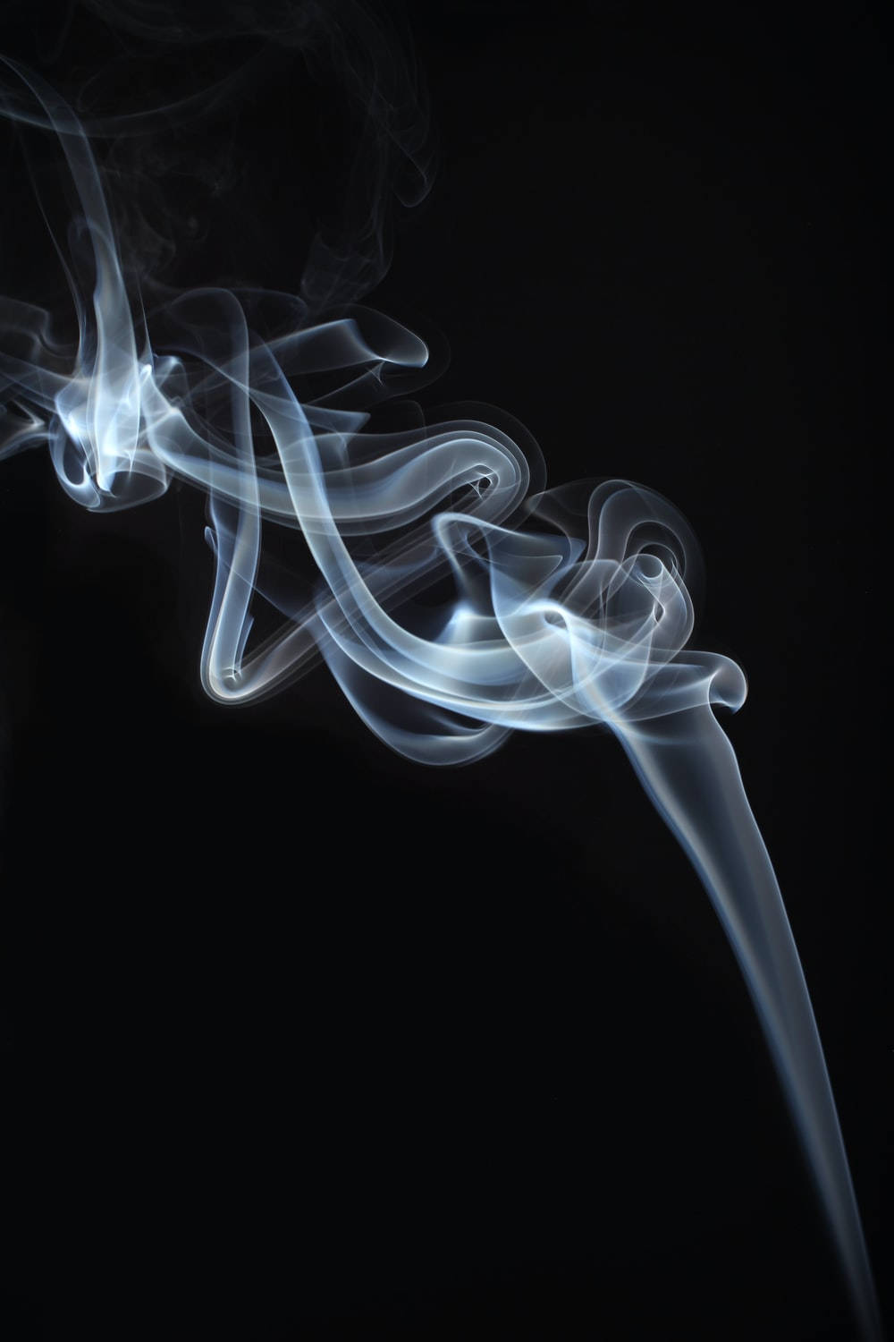 Stylish Black White Smoke Wallpaper