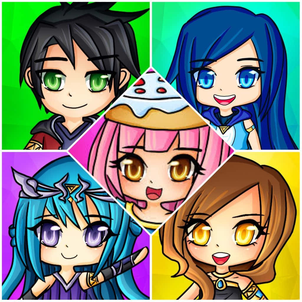 Stylish Itsfunneh Collage Wallpaper