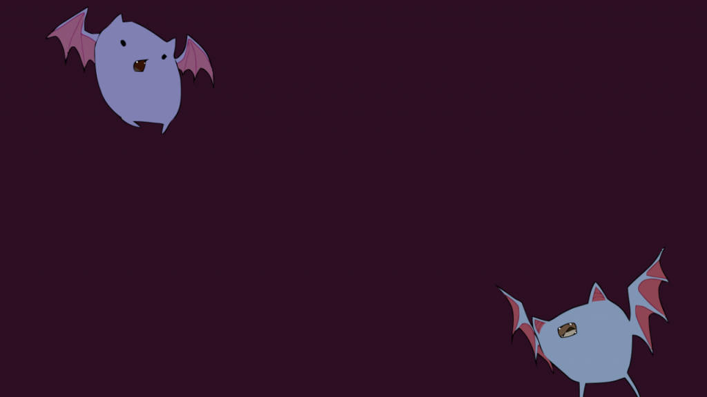 Stylized Zubat And Crobat Wallpaper