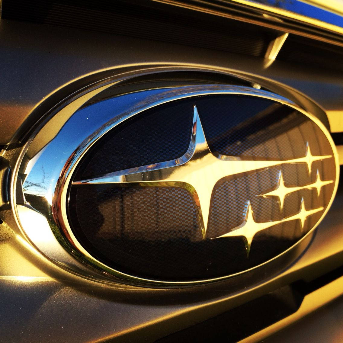Subaru Logo Golden Hour Wallpaper