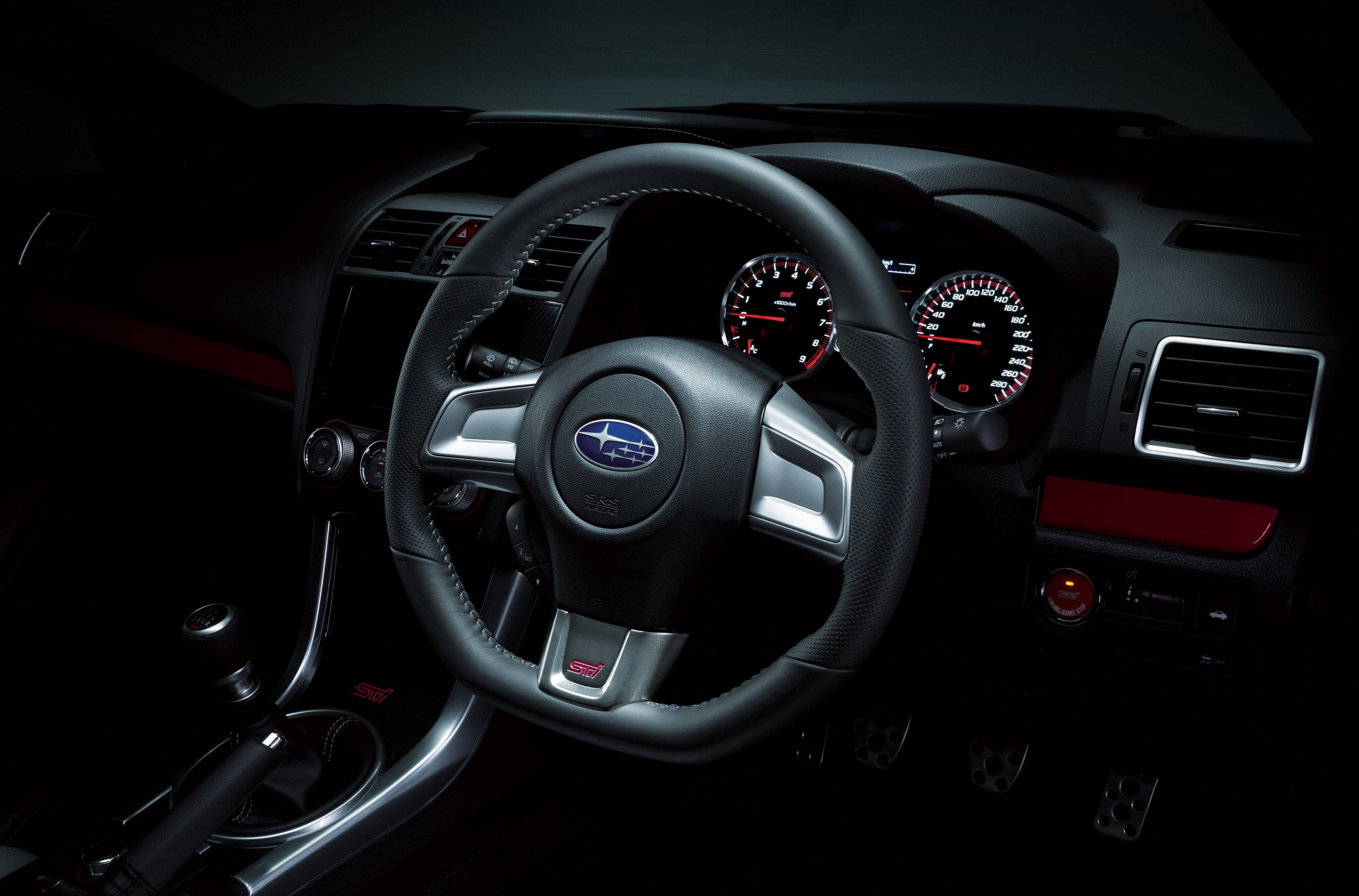 Subaru Wrx Sti 4k Interior Wallpaper