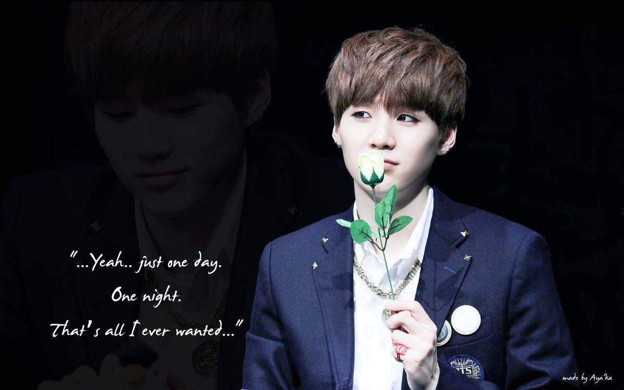 Suga Bts Just One Day Wallpaper