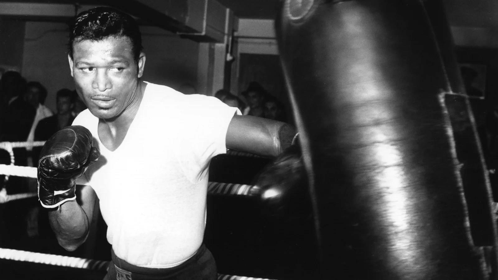 Sugar Ray Robinson Training Wallpaper