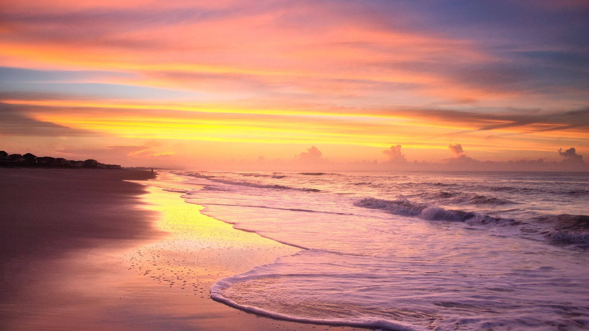 Summer Beautiful Sunset Laptop Wallpaper