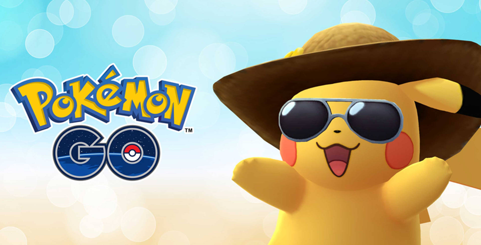 Summer Pikachu Pokémon Go Wallpaper