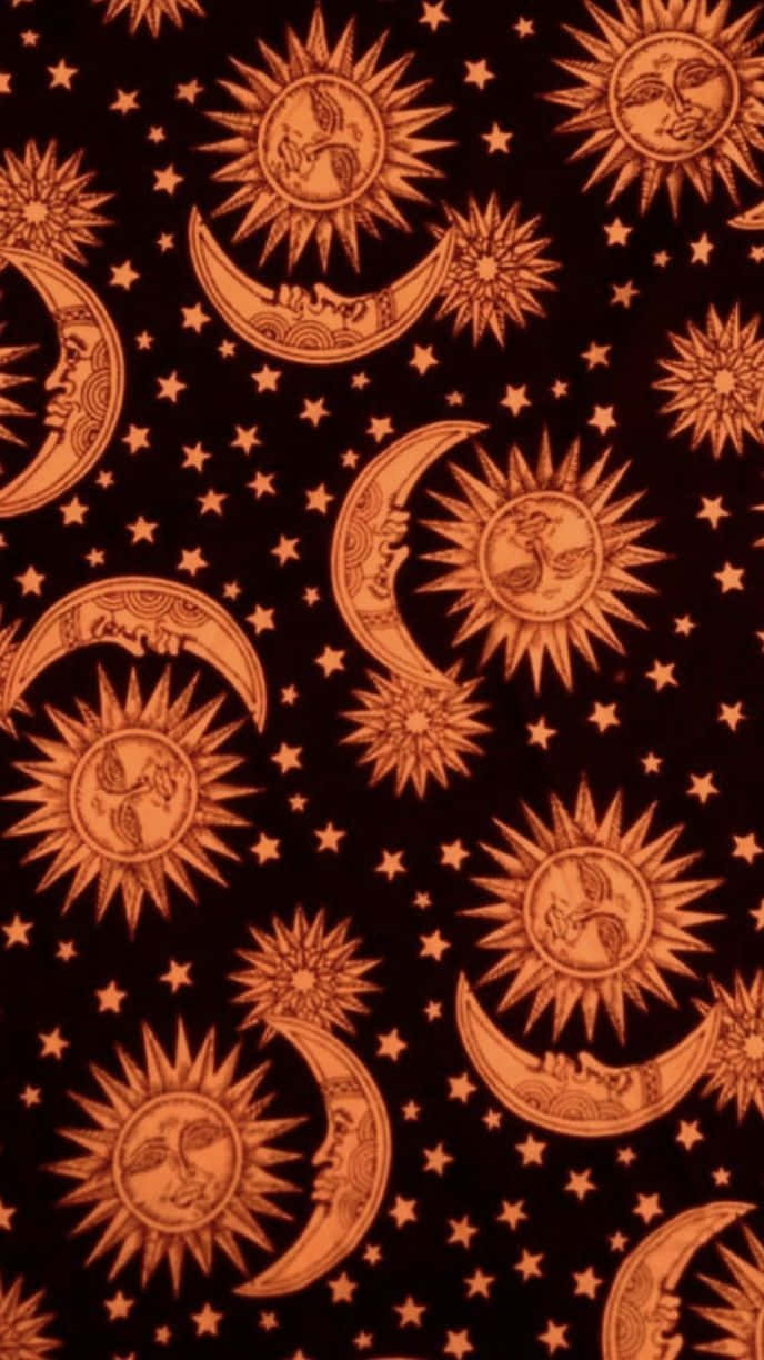 Sun And Moon Aesthetic: Celestial Connection Wallpaper