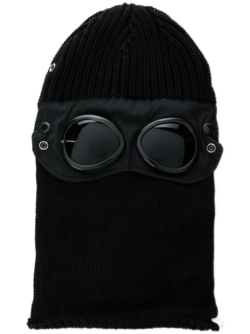 Sunglasses Over Black Ski Mask Wallpaper