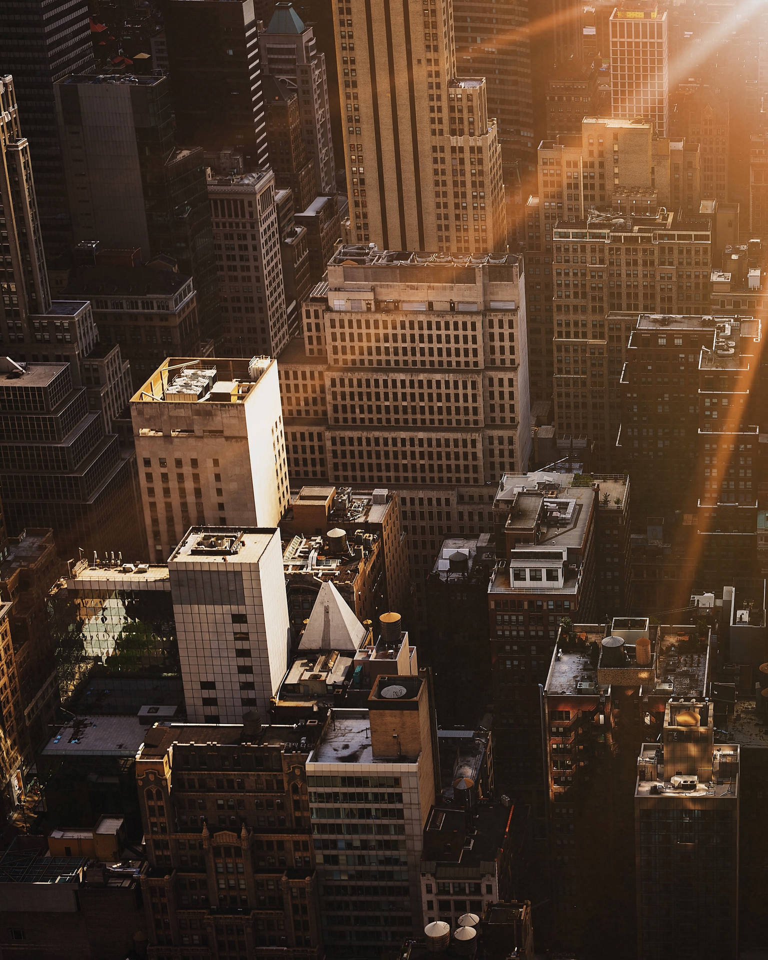 Sunrays On 4k New York City Wallpaper