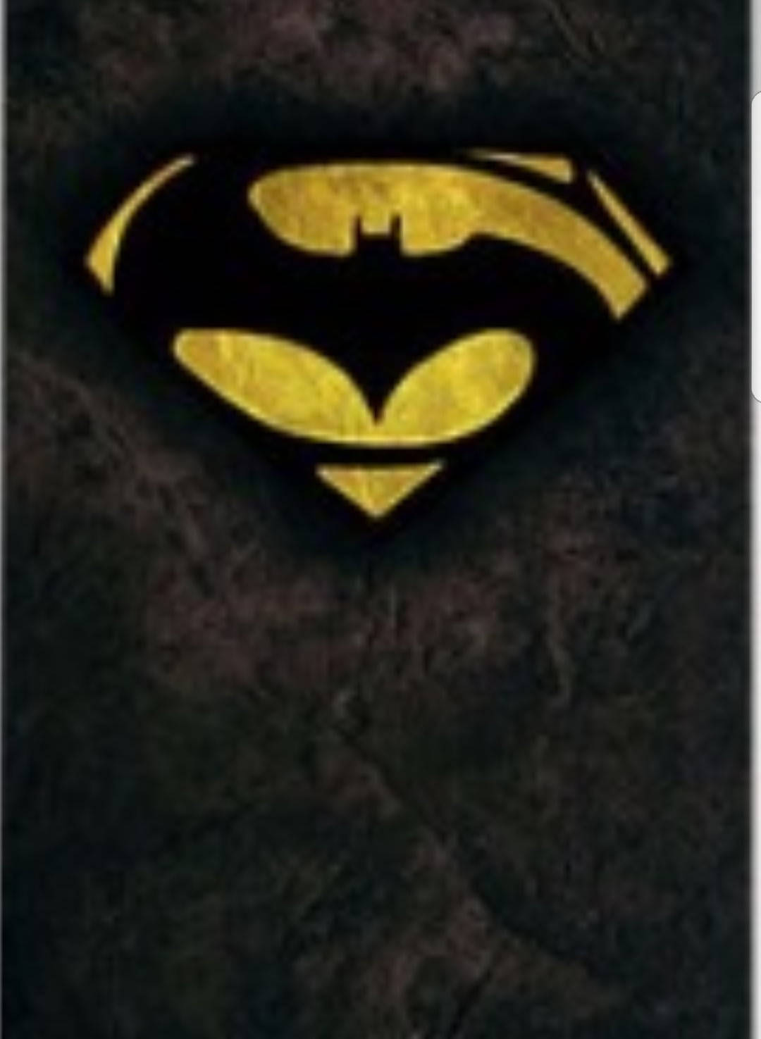 Super Batman Logo Iphone Distorted Wallpaper