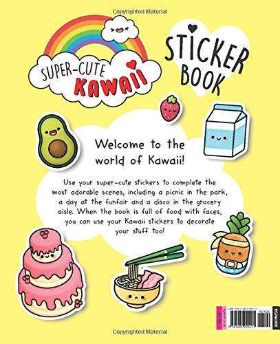 Super Cute Kawaii Sticker Book Wallpaper