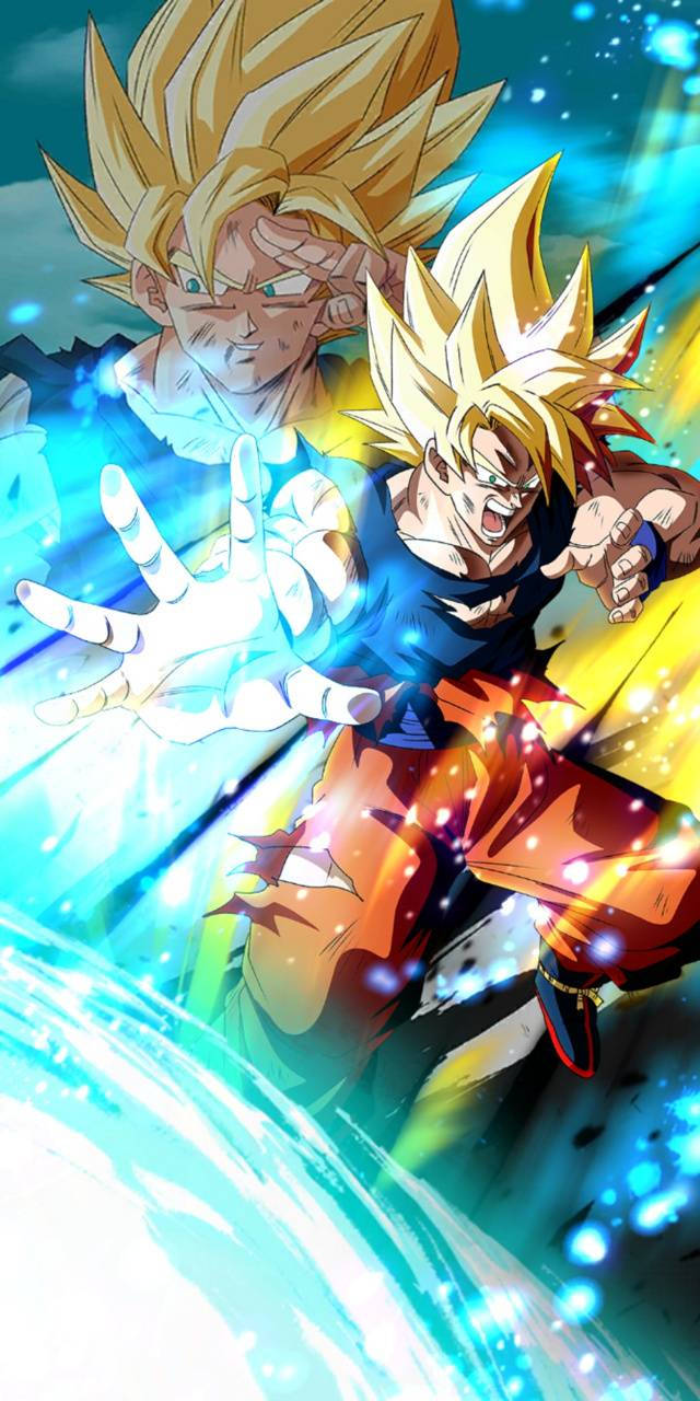 Super Saiyan Son Goku Spirit Bomb Wallpaper