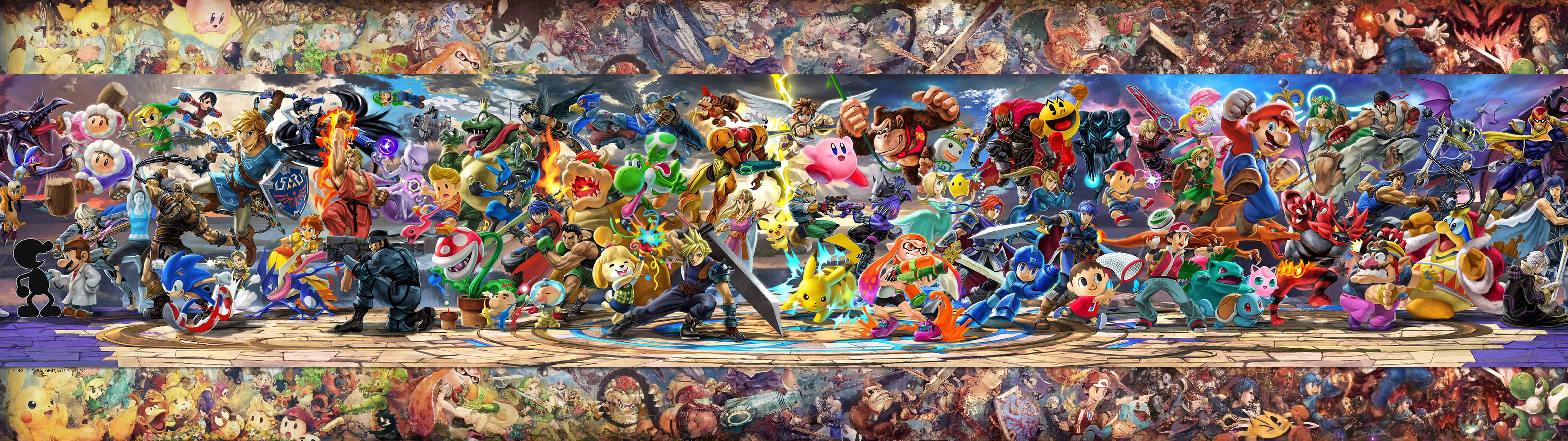 Super Smash Bros Ultimate Battle Banner Wallpaper