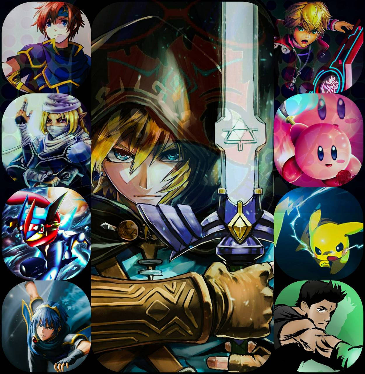 Super Smash Bros. Ultimate Fighters Wallpaper
