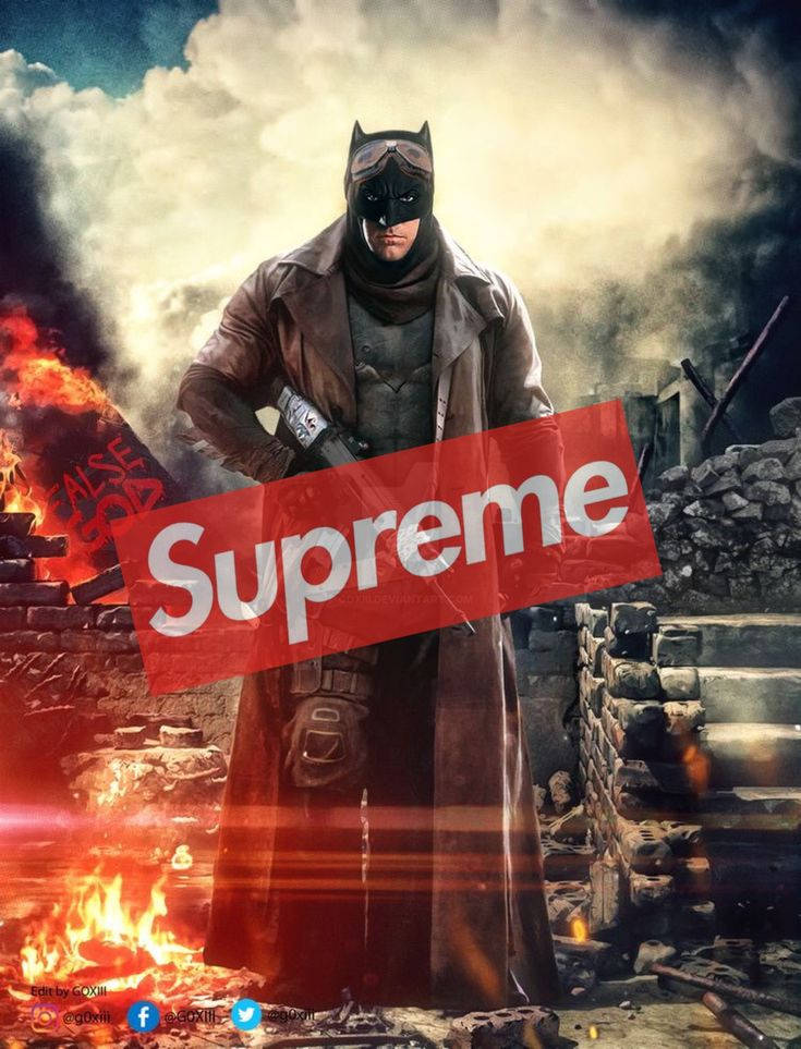 Superhero Supreme Batman Wallpaper
