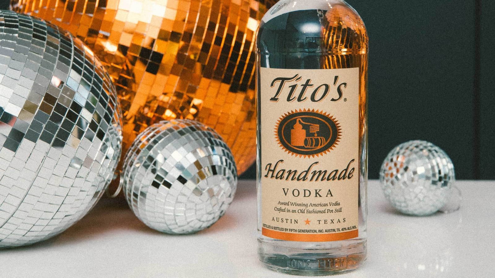 Superior Craftsmanship In Every Bottle - Tito's Vodka Wallpaper