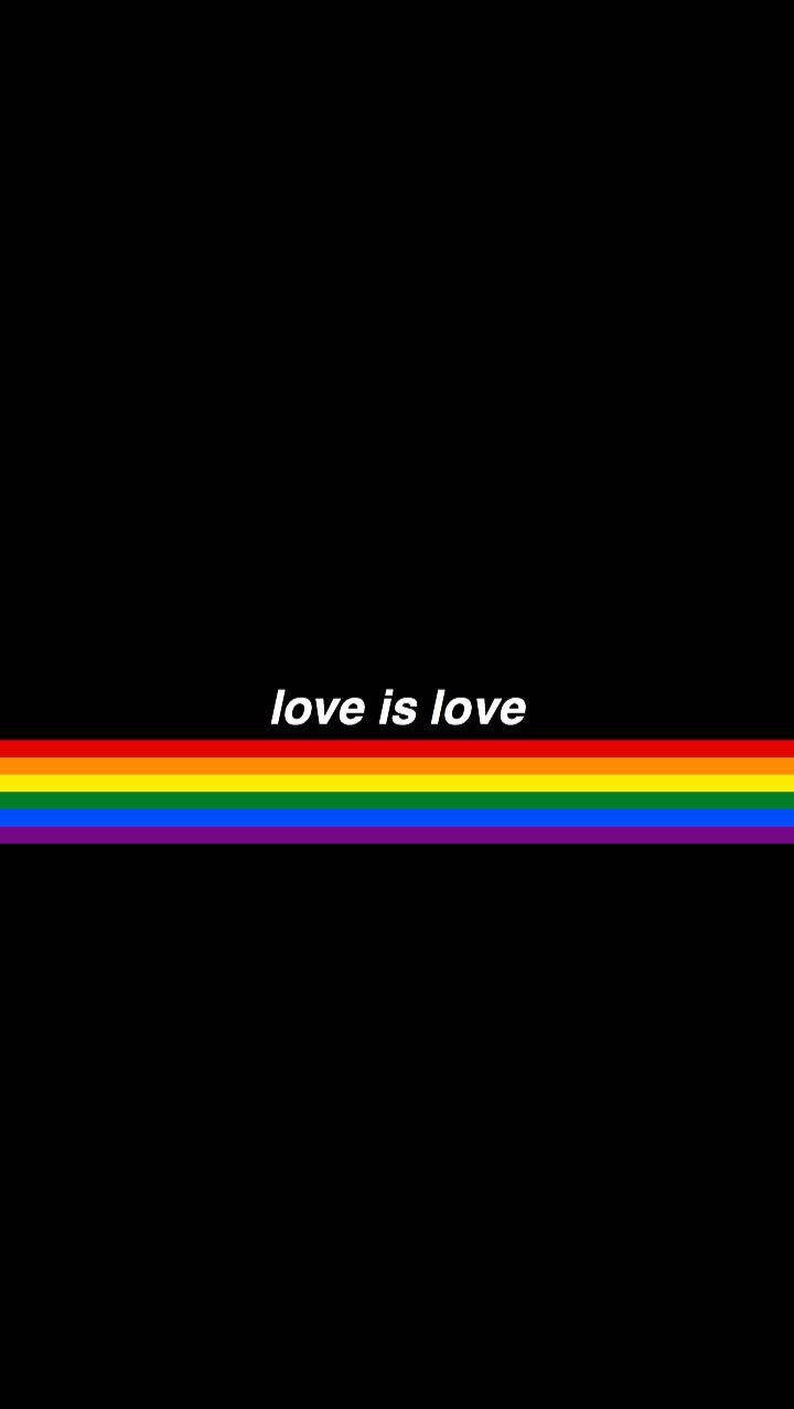 Supporting The Lgbt Community From Aesthetic Vibrations Wallpaper