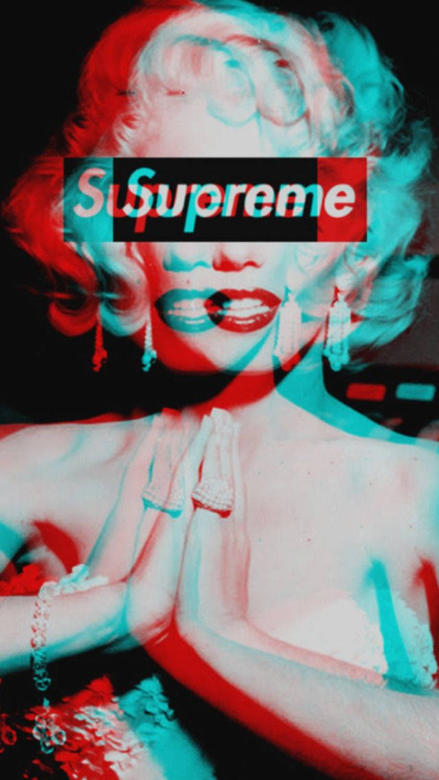Supreme Aesthetic Marilyn Monroe Wallpaper