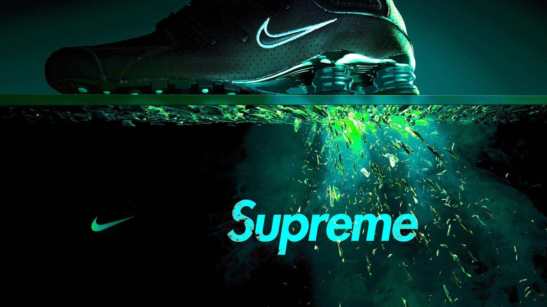 Nike supreme wallpaper hotsell