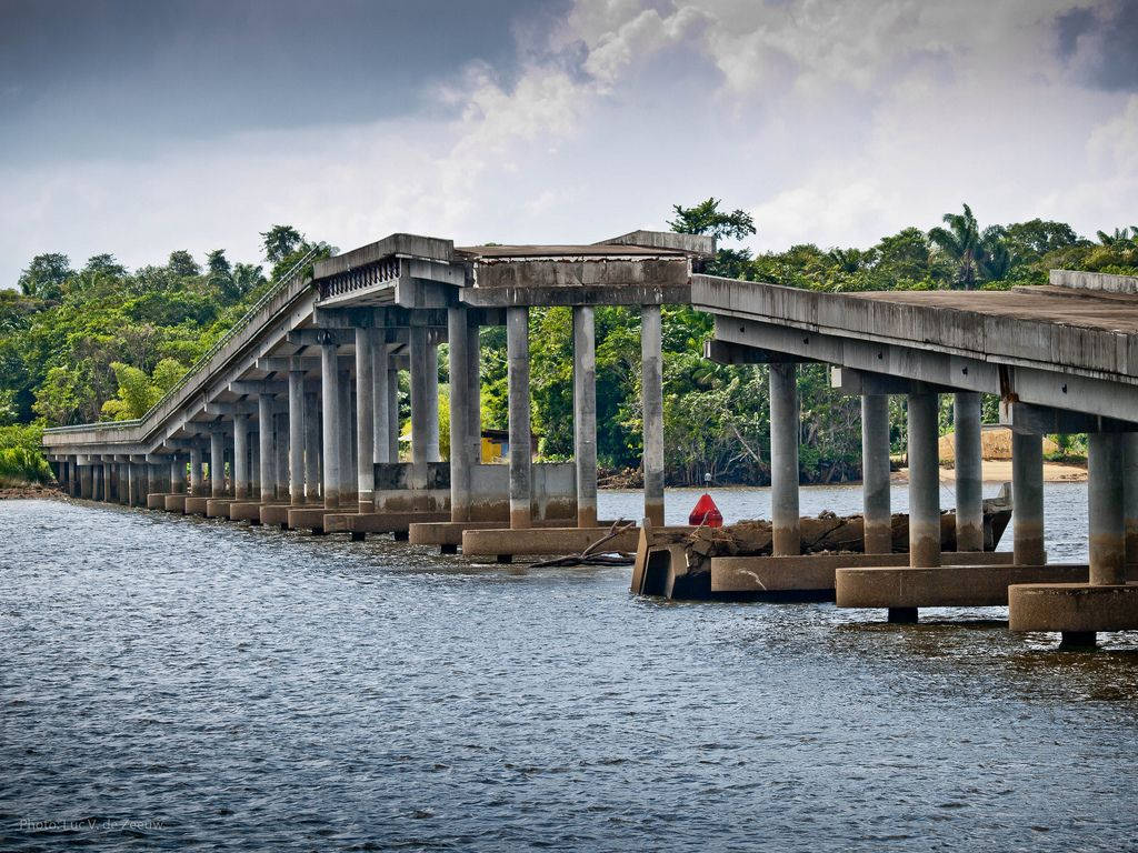 Suriname Bridge Wallpaper