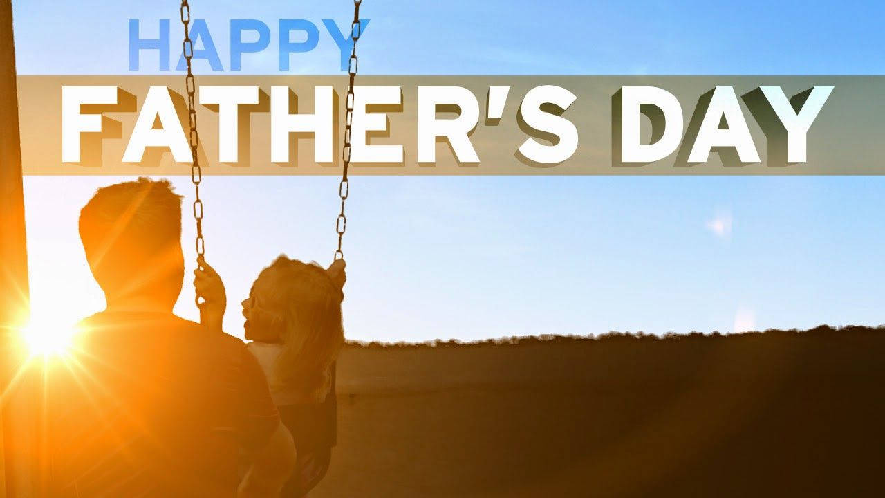 Swinging On Father's Day Wallpaper