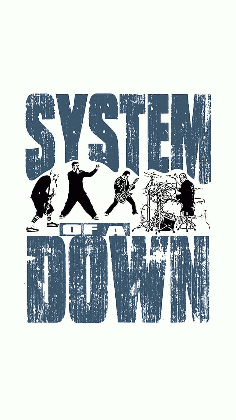 Systemofa Down Band Graphic Wallpaper