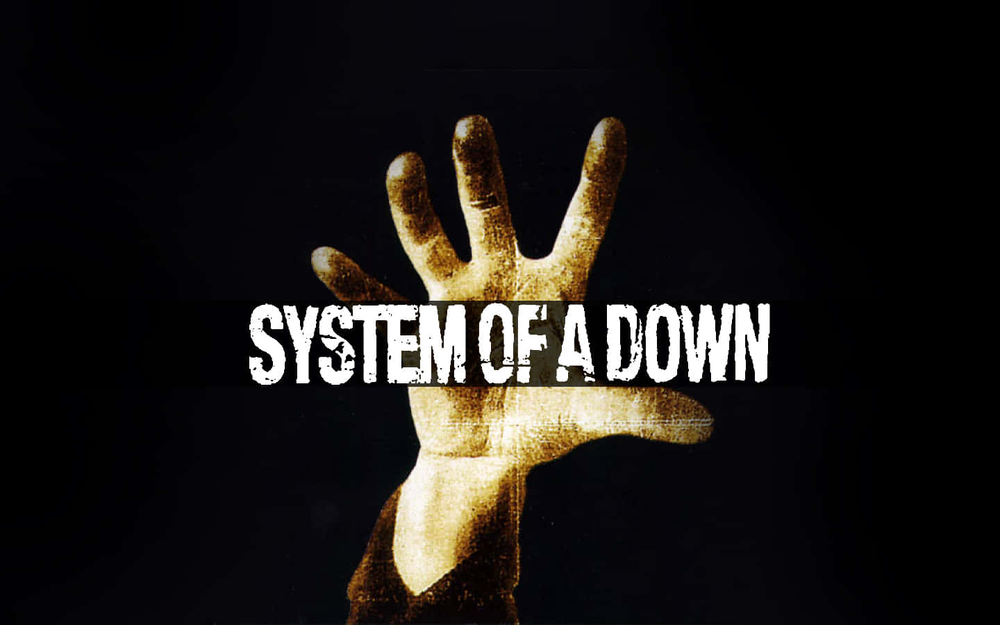 Systemofa Down Hand Logo Wallpaper