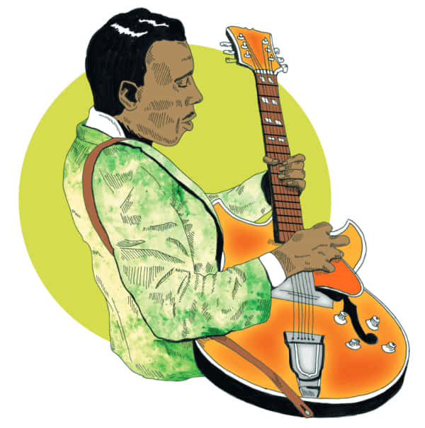 T-bone Walker Animated Poster Wallpaper