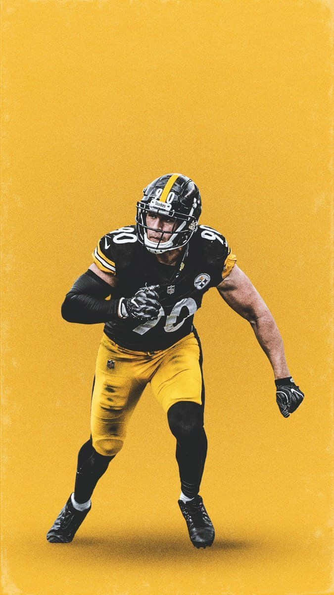 T.j. Watt On Yellow Wallpaper