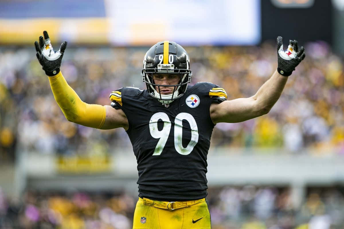 T.j. Watt Stolen Photo Wallpaper