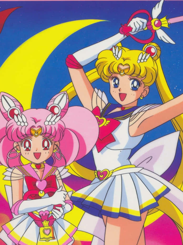 Take The Magic Of Sailor Moon Everywhere With This Unique Ipad Wallpaper