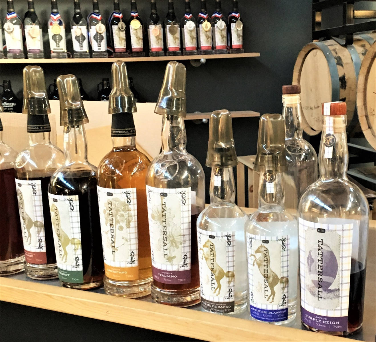 Tattersall Distilling Craft Selection Liqueurs Wallpaper