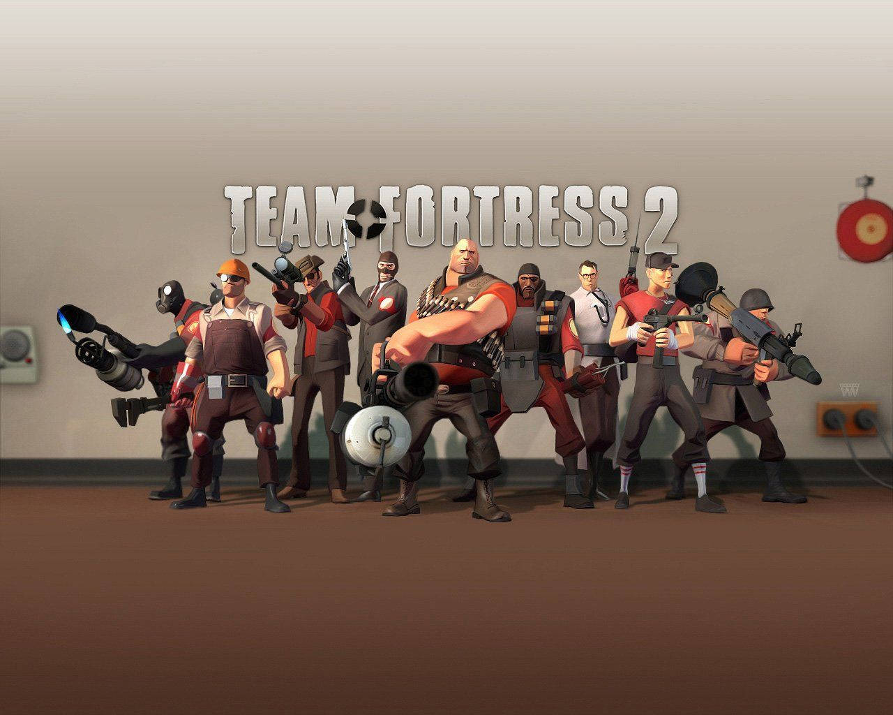 Team Fortress 2 Promotional Art Wallpaper