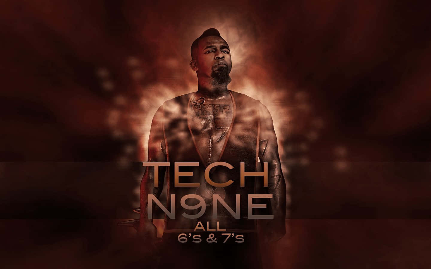 Tech N9ne All6s And7s Album Cover Wallpaper