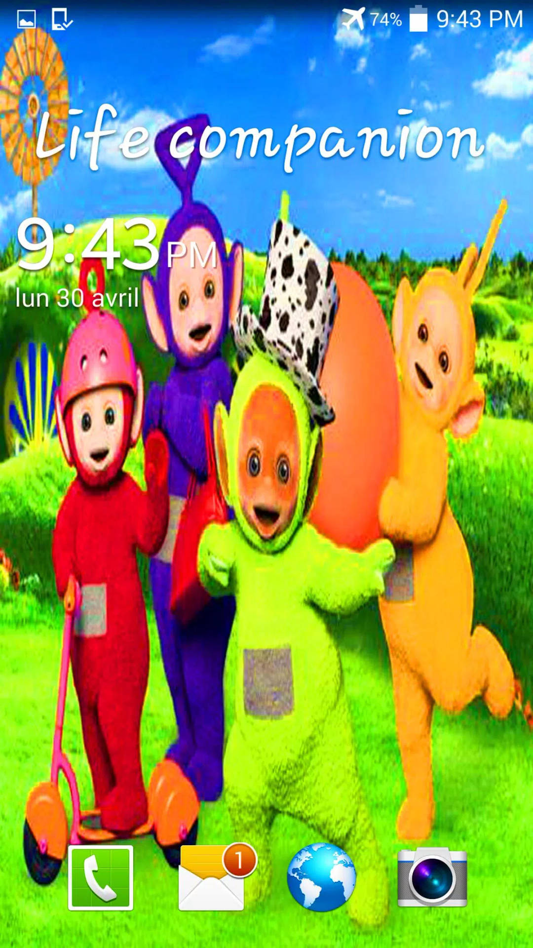 Download free Teletubbies Phone Screensaver Wallpaper