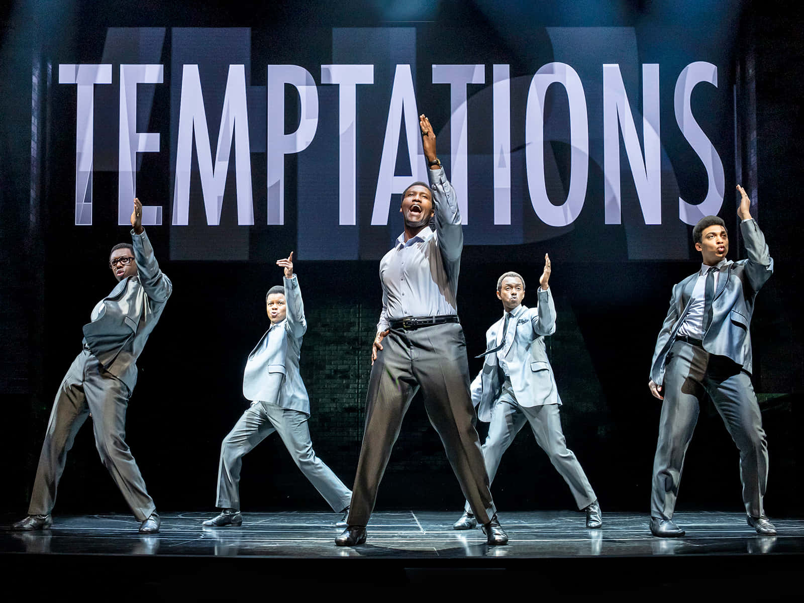 Temptations Stage Performance Wallpaper